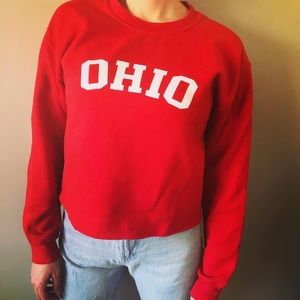 Women’s Ohio small crew neck